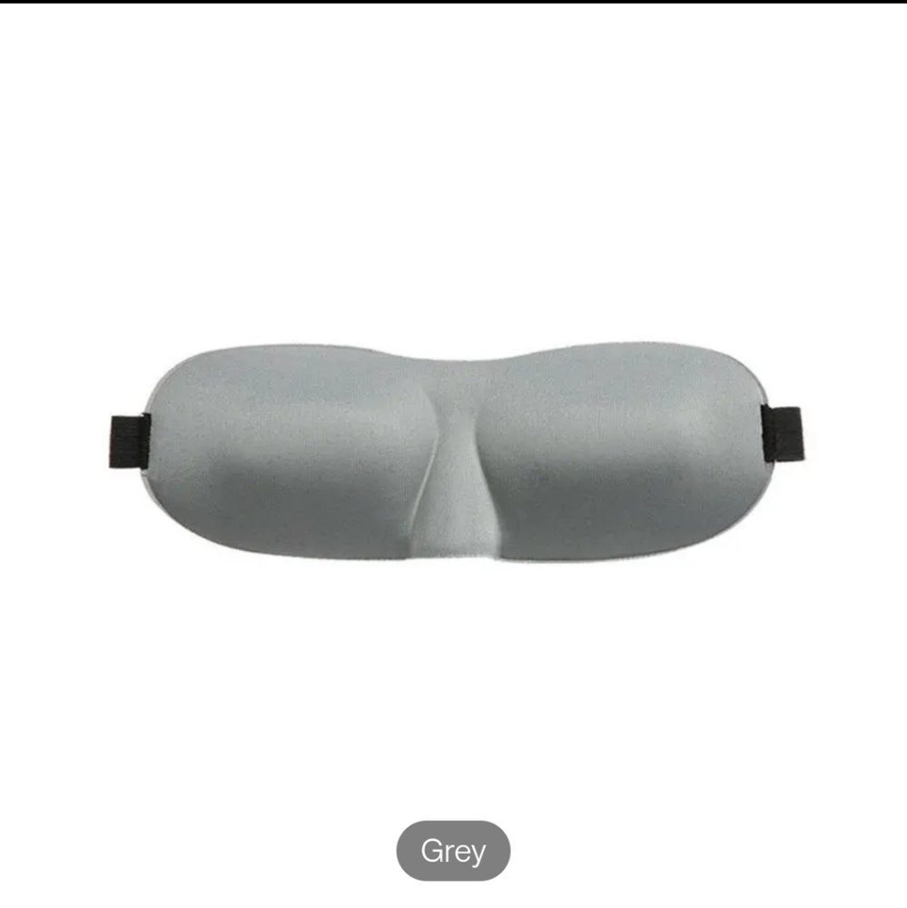 3D Eye Mask-Grey